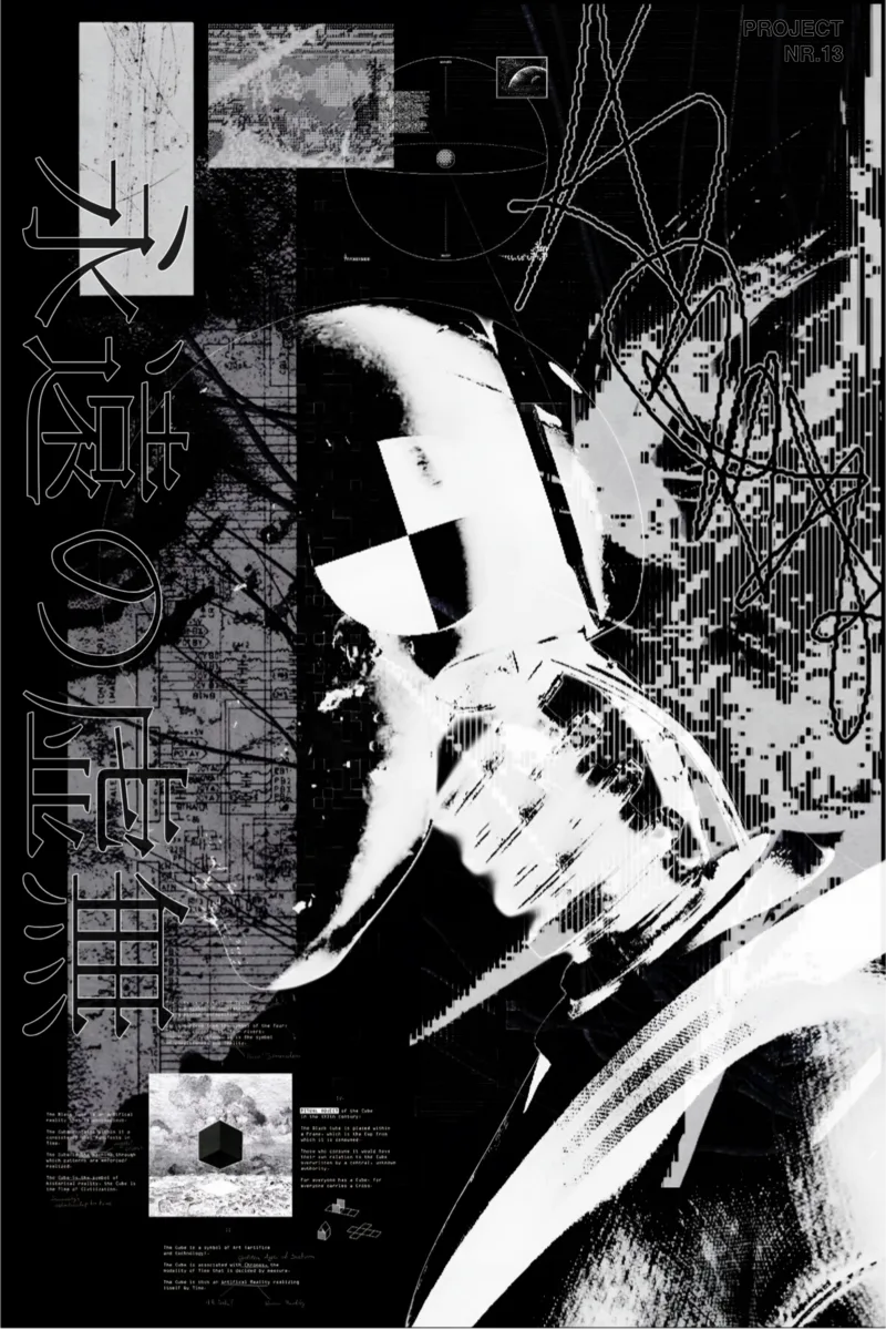 Limited edition print — Project Nr. 13 cover art